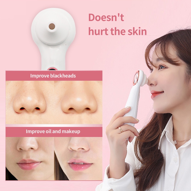 Penyedot Komedo/Vacuum Blackhead Electric Penghilang Komedo Visual Blackhead Facial Cleaner