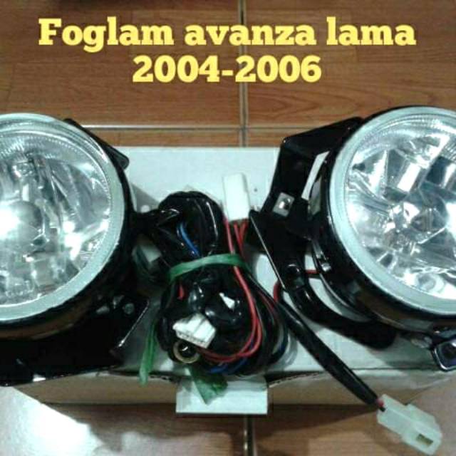 foglamp avanza 2004-2006 set