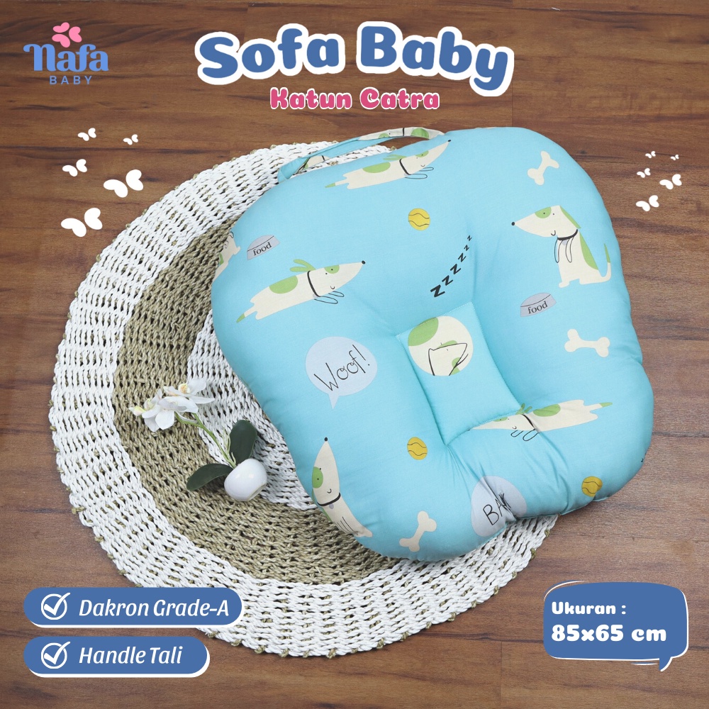 SOFA BABY TEMPAT TIDUR BAYI BANTAL KASUR BAYI MULTIFUNGSI NAFA BABY-7