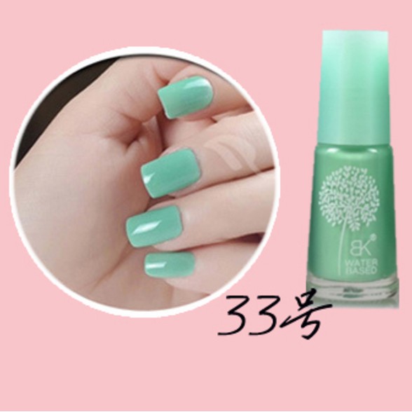 TOSCA 33 BK Water Based Nail Polish Kids Kutek Halal  