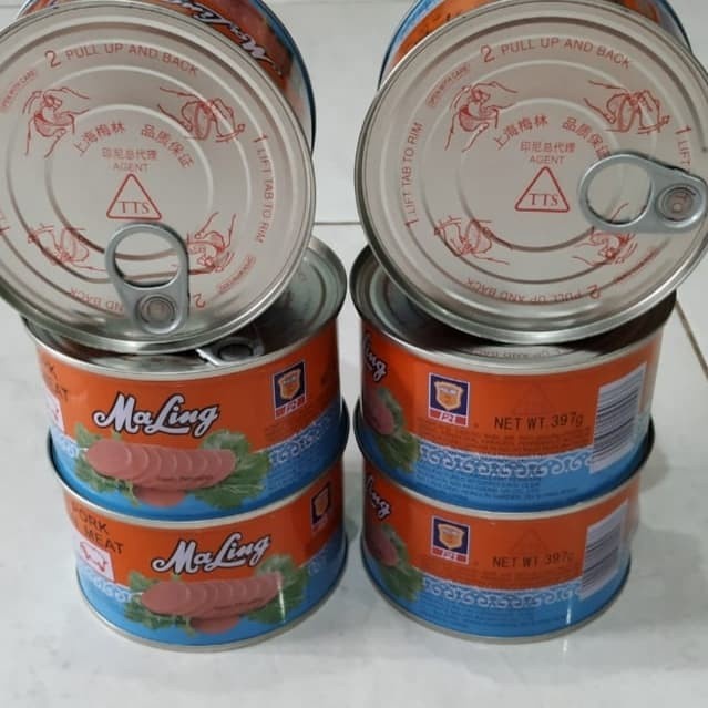 

5ds45ss Makanan Kaleng Ma Ling (Tts Mengandung Babi 397..Grm) Xa20X1