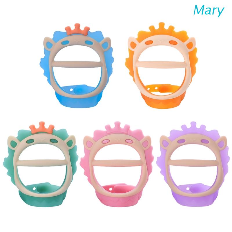 Mary Gelang Teether 3D Bahan Silikon Untuk Bayi Baru Lahir