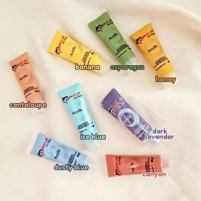 

Open Ds] Cat Akrilik Orca 50Gr Warna Sekunder - Banana