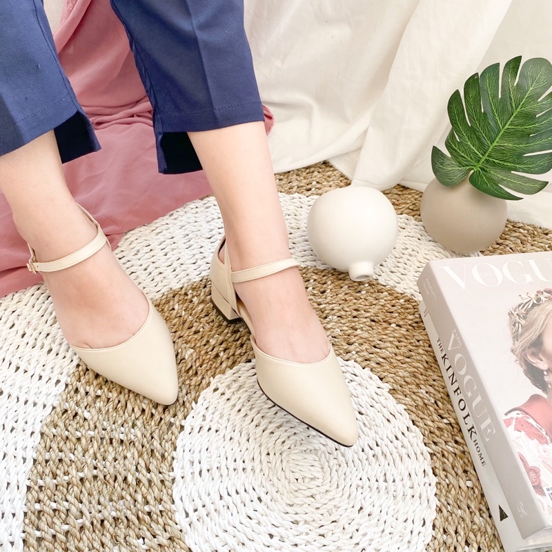 Giselle Colls - Maeve Sandal Heels Wanita 3 cm-2