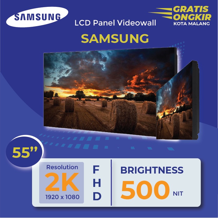 Jual Videowall LED Display Samsung VM55T-U di Surabaya