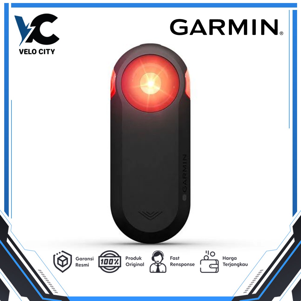 Garmin Varia RTL515 Radar Rearview and Tail Light - Garansi Resmi TAM