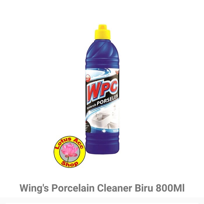 Wpc Pembersih Porselen Biru Botol Isi 800ml