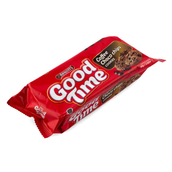 

Arnotts GOOD TIME Coffee Choco Chips Cookies 70gr
