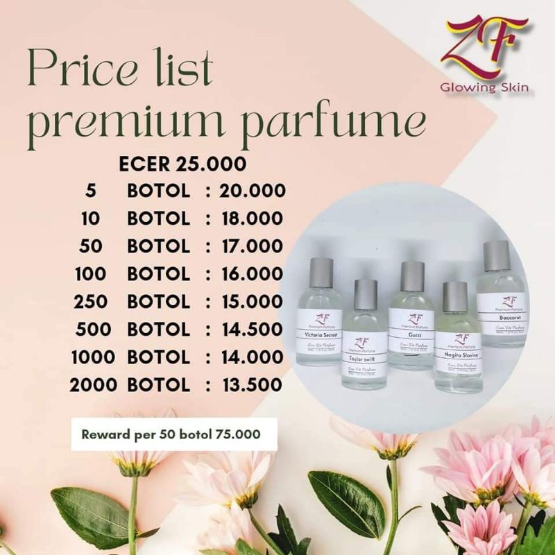 PARFUM ZF GLOWING SKIN ORIGINAL