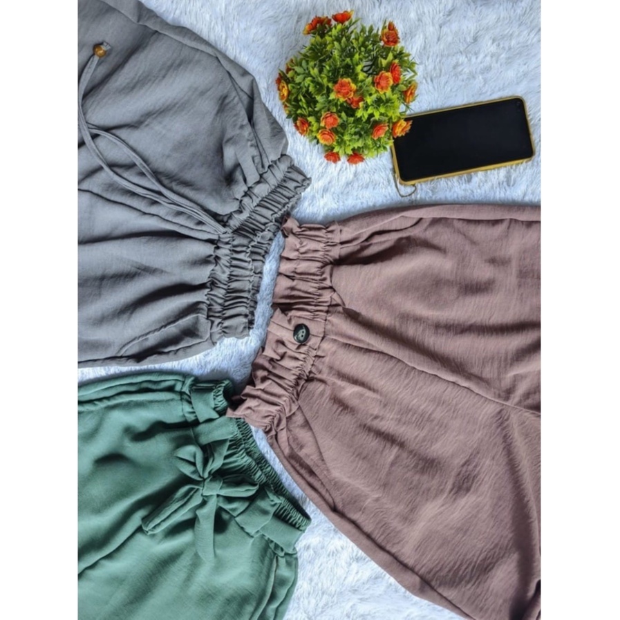 Kulot UNIQLO Anak Tanggung Usia 10-12 Tahun / children Crinkle culottes / UNIQLO kids culottes / Cel