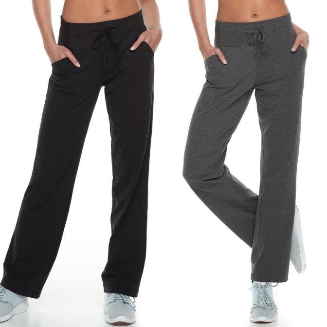 3229 - Women's Tek Gear Essential Straight-Leg Pants | Celana panjang