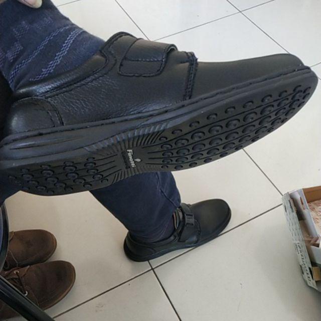  Sepatu  formal kulit  asli perekat velcro tipe casual 