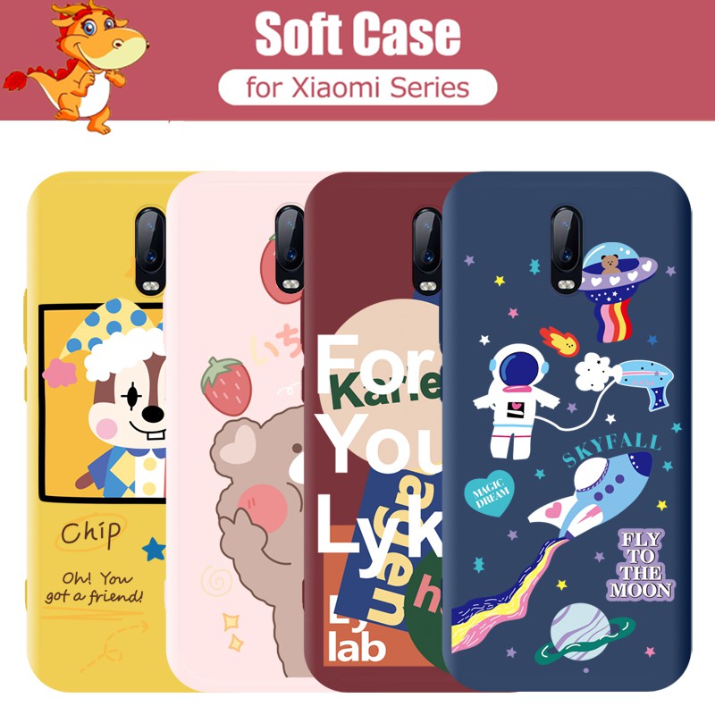 soft casing xiaomi pocophone f1 poco x3 nfc f3 m3 pro redmi 6a 7a 8a k20 10x k30 go 9t 9 9a 9c note 