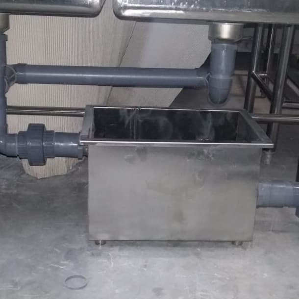 GREASE TRAP STAINLESS STEEL SARINGAN LEMAK MINYAK