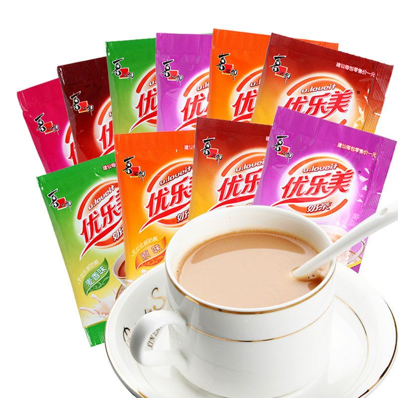 

Milk tea youlemei 优乐美 / milktea