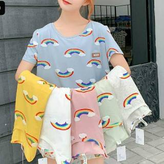 DL 3gambar Rainbow MICKEY JERAPAH oversize KAOS DL 3gambar Rainbow MICKEY JERAPAH oversize KAOS