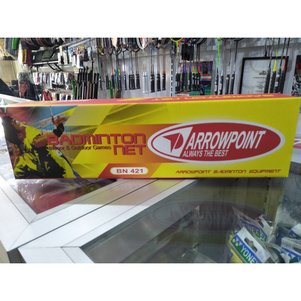 Net Badminton Arrowpoint Bn 421 Original