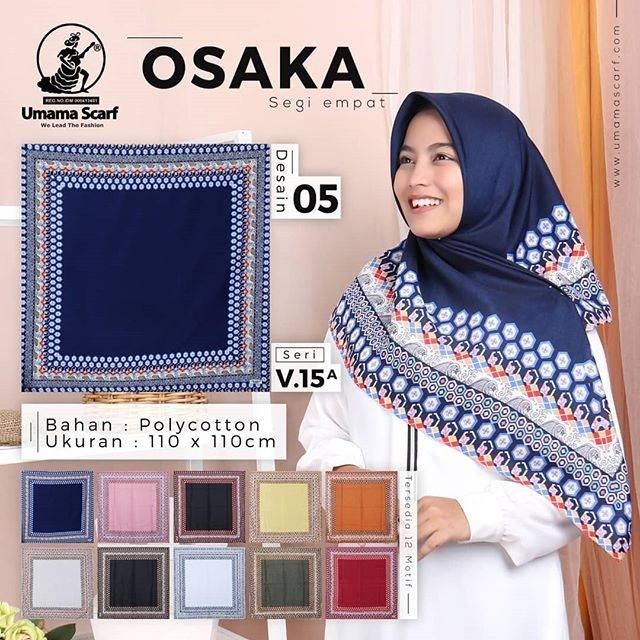 JILBAB MOTIF UMAMA HIJAB UMAMA OSAKA HIJAB S4 UMAMA