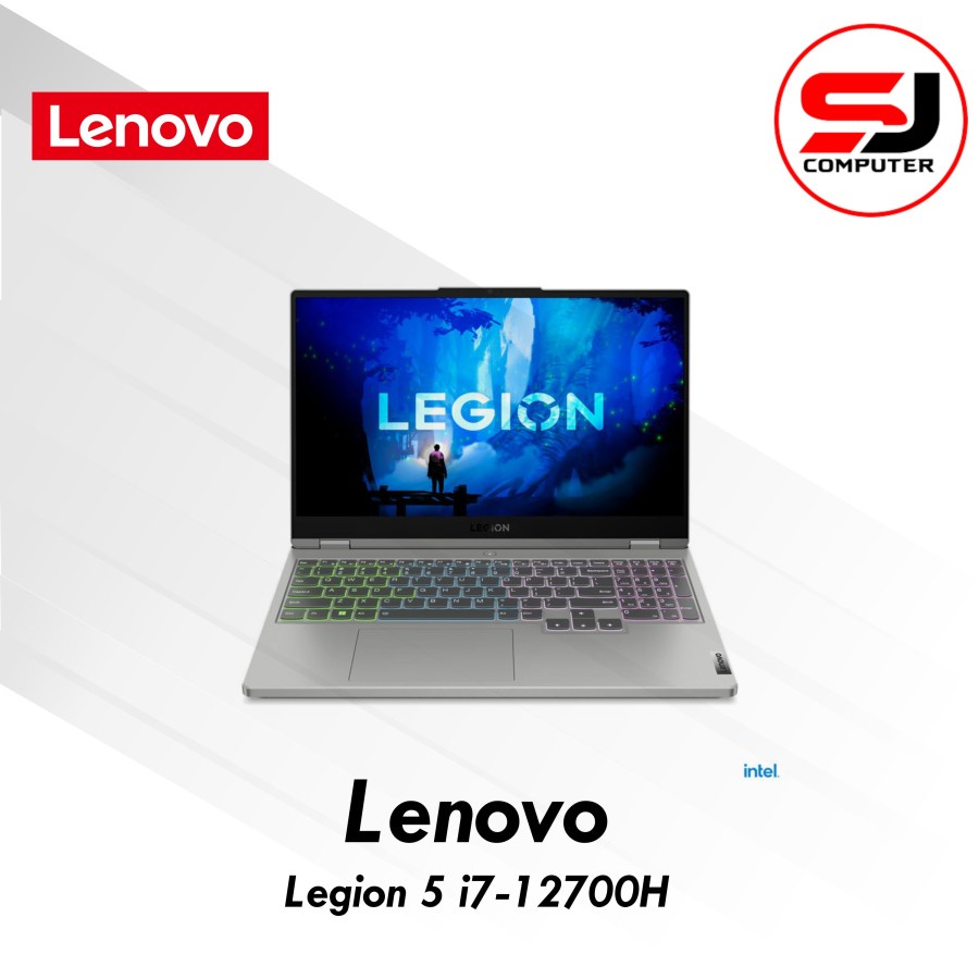 Lenovo Legion 5 i7-12700H RTX3050Ti 512GB SSD 16GB 165Hz 100% sRGB Wi