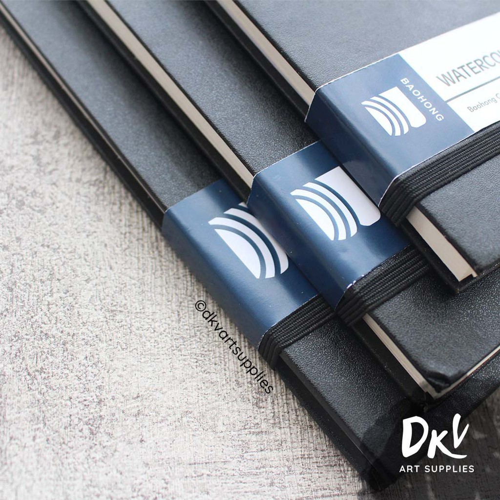 

HJK Watercolor Sketchbook Baohong Cellulose 300gsm A6 / A5 / A4