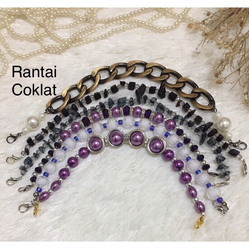 Konektor Masker / Konektor Masker Hijab / Konektor cantik dan Mewah / Masker Hijab