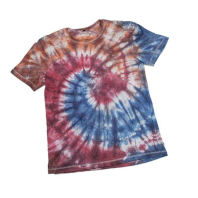 

FOUR COLOUR SPIRAL TIEDYE
