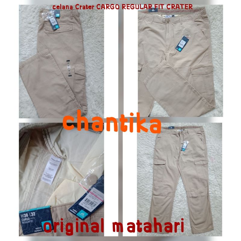 CELANA CARGO REGULAR FIT CRATER ORIGINAL MATAHARI