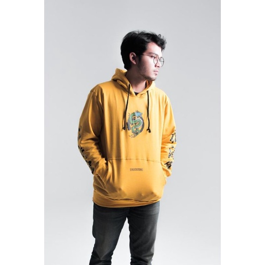 Jaket Sweater Hoodie terlaris   Motif naga Keren Simpel Pria dan Wanita Premium/cod