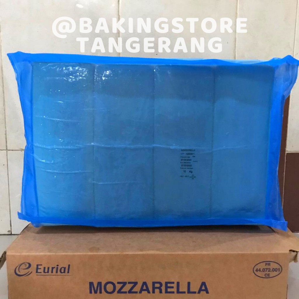 Keju Mozarella Eurial  10 kg - Eurial Mozarella cheese