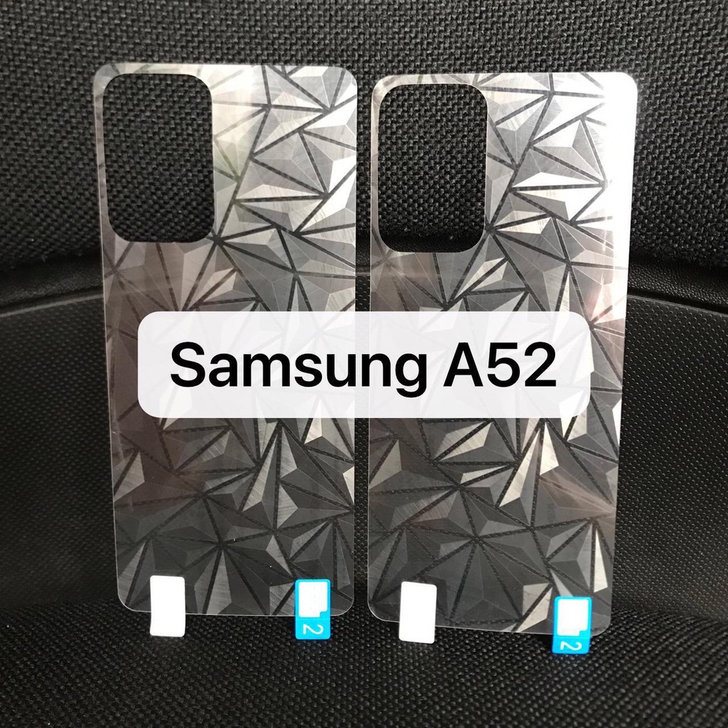 SAMSUNG A32 4G A32 5G A52 4G 5G A72 4G A72 5G A52S 5G ANTI GORES BELAKANG SKIN DIAMOND 3D SPIRAL /  SKIN GARSKIN CARBON PELINDUNG BELAKANG ANTI JAMUR