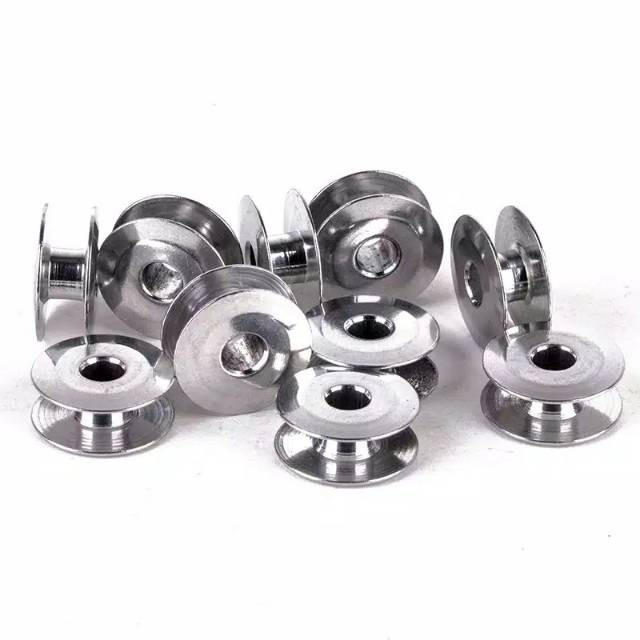 Spull / Spool / Bobbin Mesin Jahit Industri Jarum 1 Aluminium