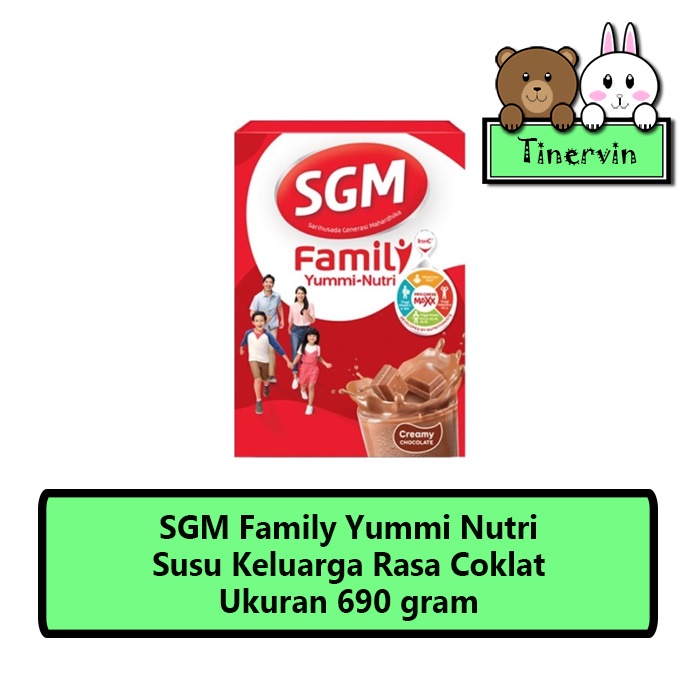 

SGM Family Yummi Nutri Creamy Coklat 690 gram