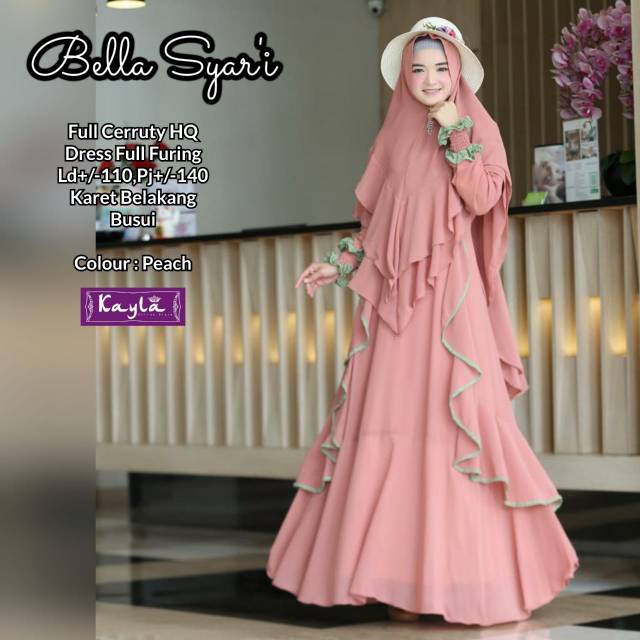 BELLA SYARI / PAKAIAN WANITA / SYARI MURAH