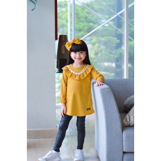 Atasan anak lengan panjang rajut anak kaos lengan panjang anak