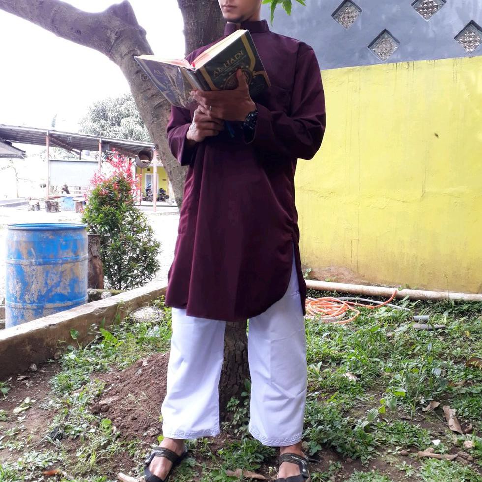 Sale baju gamis pria dan celana sirwal