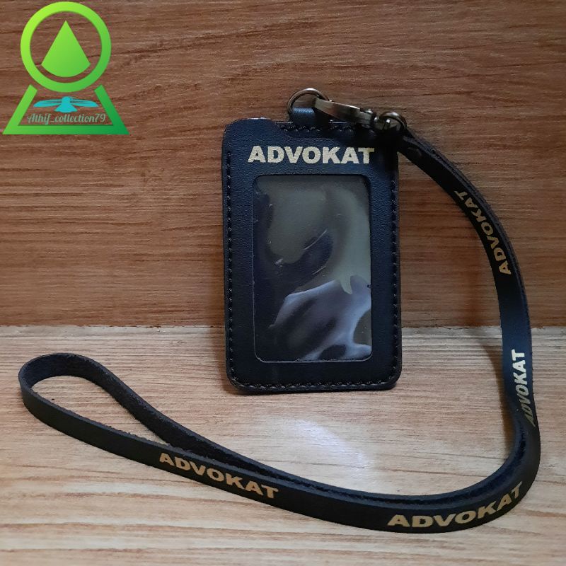 

Al Tempat Id Card Advokat Kulit Holder Id Card Kulit Advokat Kalung