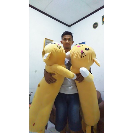 BANTAL GULING JUMBO BEBAS WARNA KARAKTER KUCING