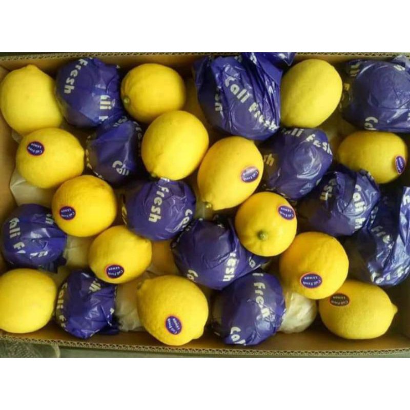 

Jeruk Lemon California 1kg Isi 5-8biji