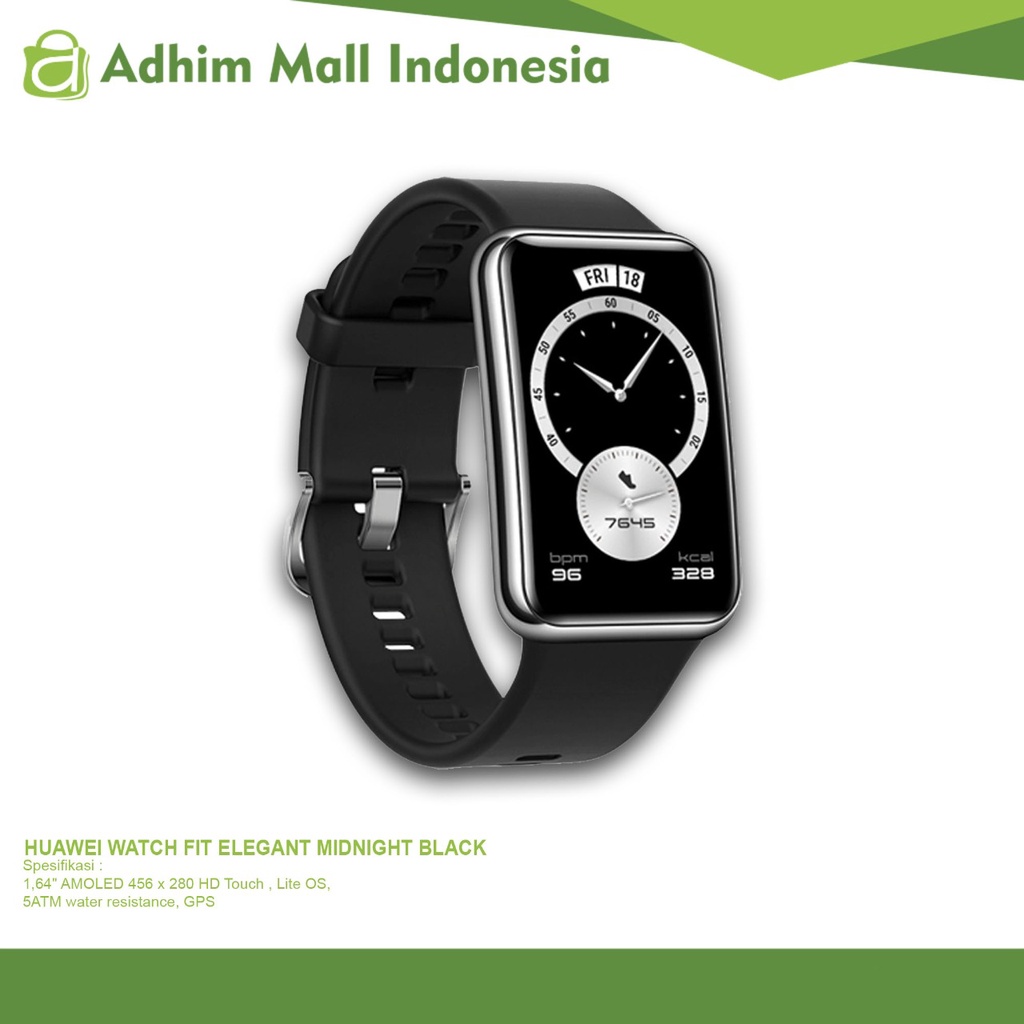 HUAWEI WATCH FIT ELEGANT MIDNIGHT BLACK