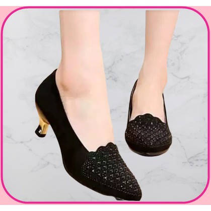 YundaFashionShoes - bayar ditempat heels Wanita terbaru heels LANCIP 3 cm