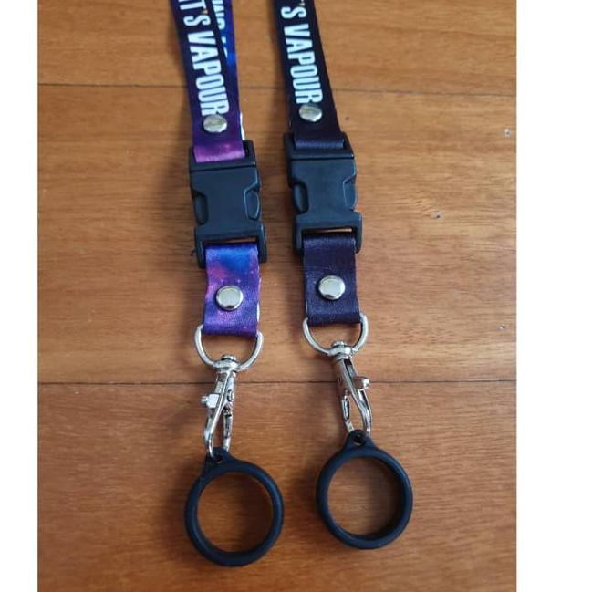 

hz✫Terkini POD LANYARD Kalung 30mm bahan kain gantungan pod 43