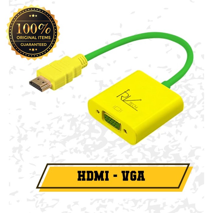 Kabel Converter RVTECH HDMI to VGA Original