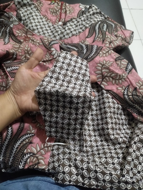 Atasan Batik Wanita Blouse Bolero Pink Terbaru Modern