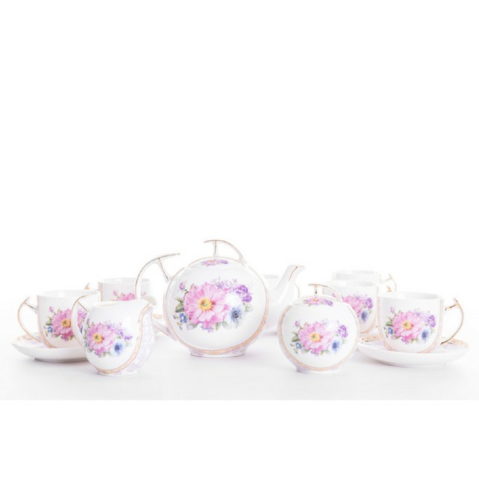 PCS Tea set Capodimonte