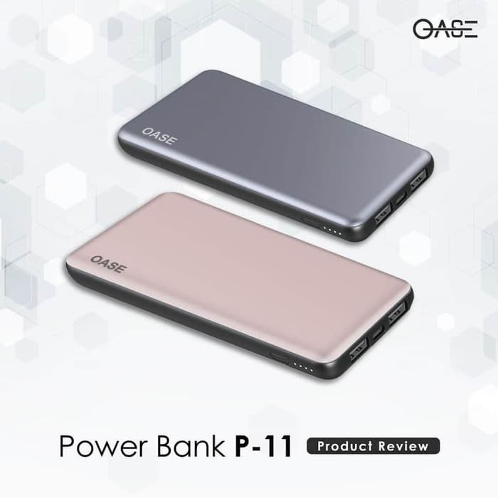 POWER BANK 10.000MAH FAST CHARGING AWET 100% ORIGINAL OASE GARANSI RESMI MURAH