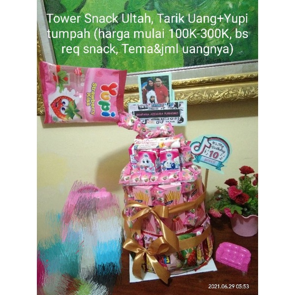 

Tower Snack Ultah+Permen Tumpah+Tarik Uang 100K
