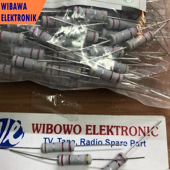 RESISTOR 2WATT 0.22ohm 0R22ohm 0.22 ohm wbwele88 Ayo Beli