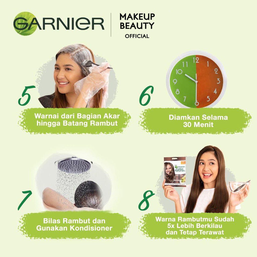 [ DISKON ] PEWARNA RAMBUT GARNIER COLOR NATURAL SACHET PEWARENA RAMBUT