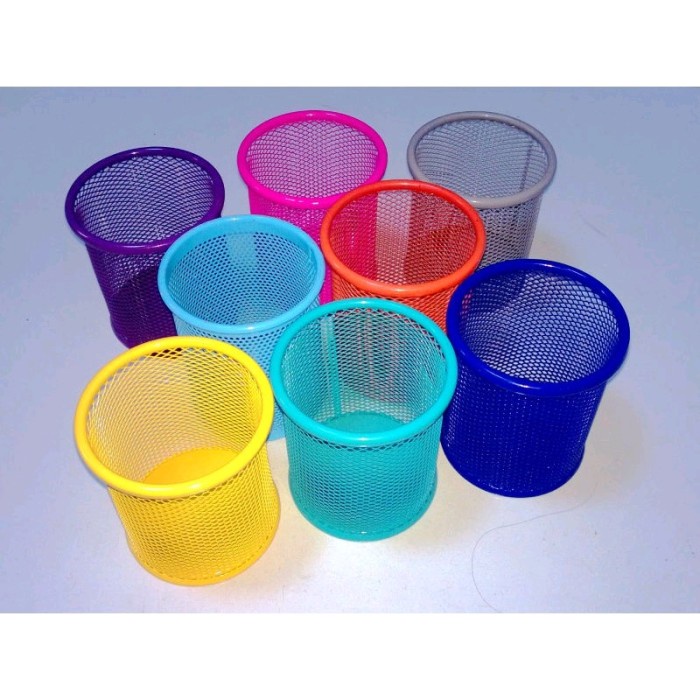 

Hemat Tempat Pulpen/ Tempat Alat Tulis Pen Stand/Pen Holder Model Lingkaran Diskon