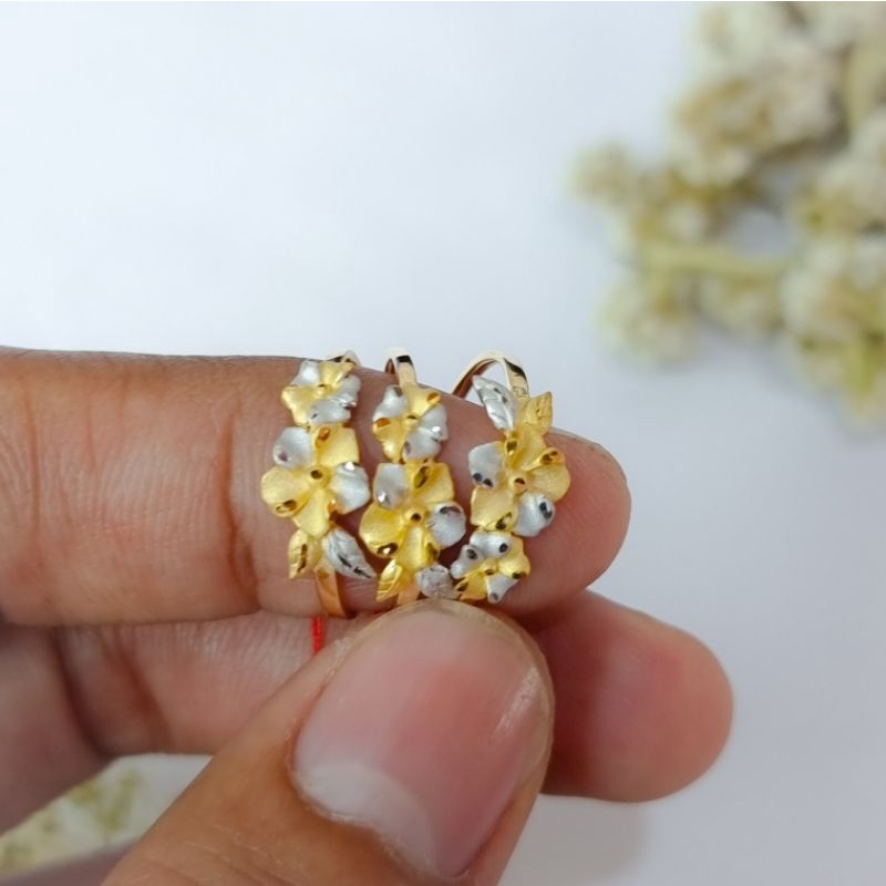 Cincin bunga 375%